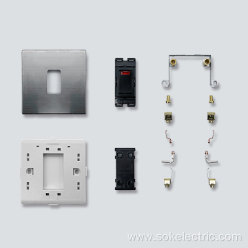 White electrical socket accessories OEM ODM